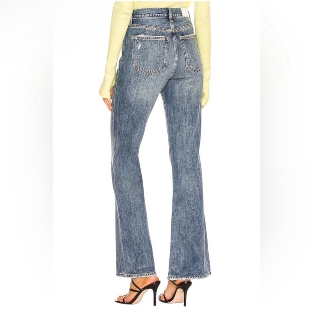 PISTOLA Stevie Pulse High Rise Relaxed Flare Jeans - Picture 15 of 16